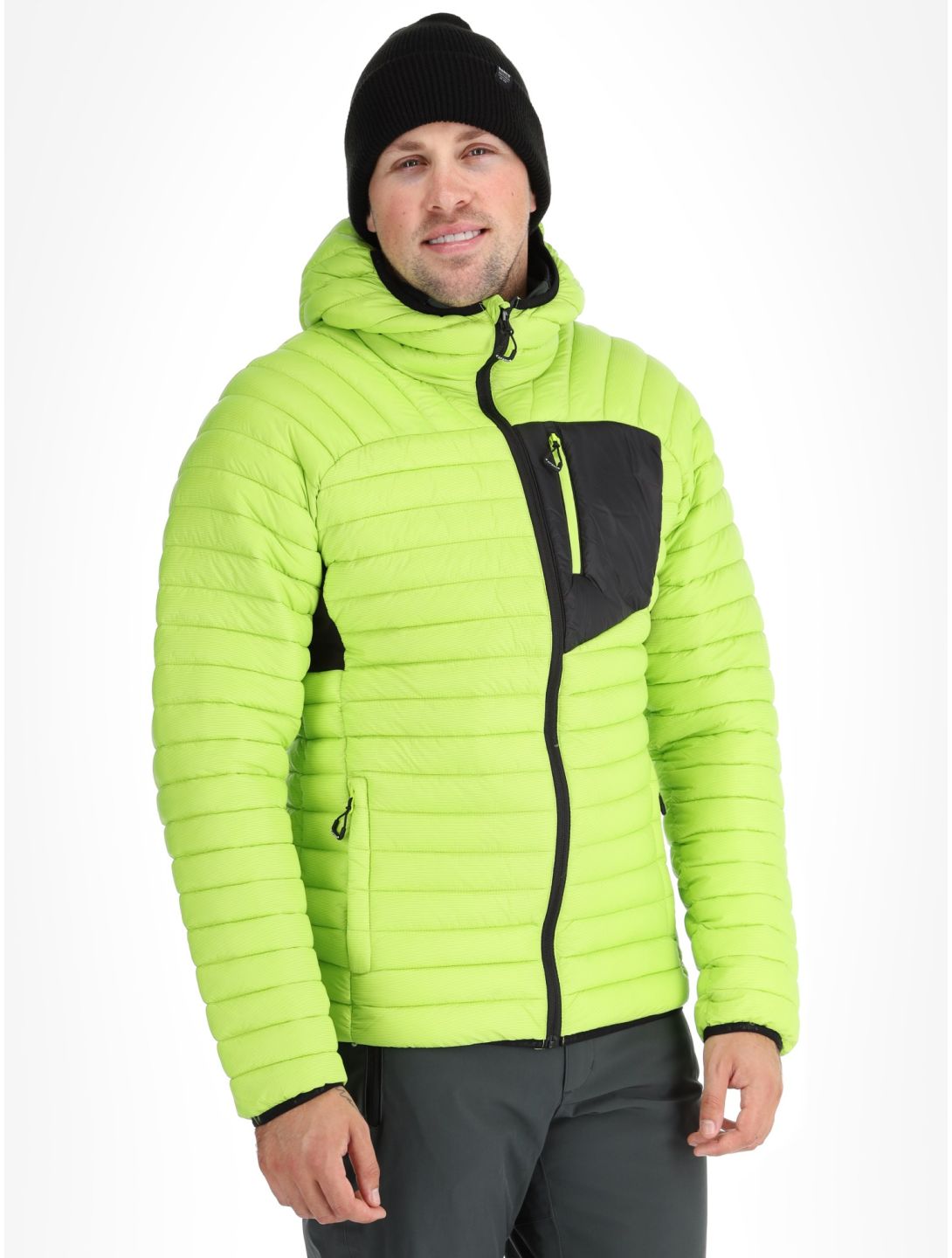 Icepeak, Dillon down jacket men Light Green green 