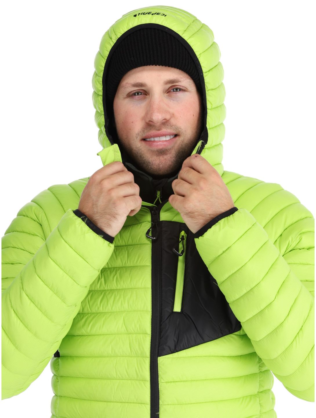 Icepeak, Dillon down jacket men Light Green green 