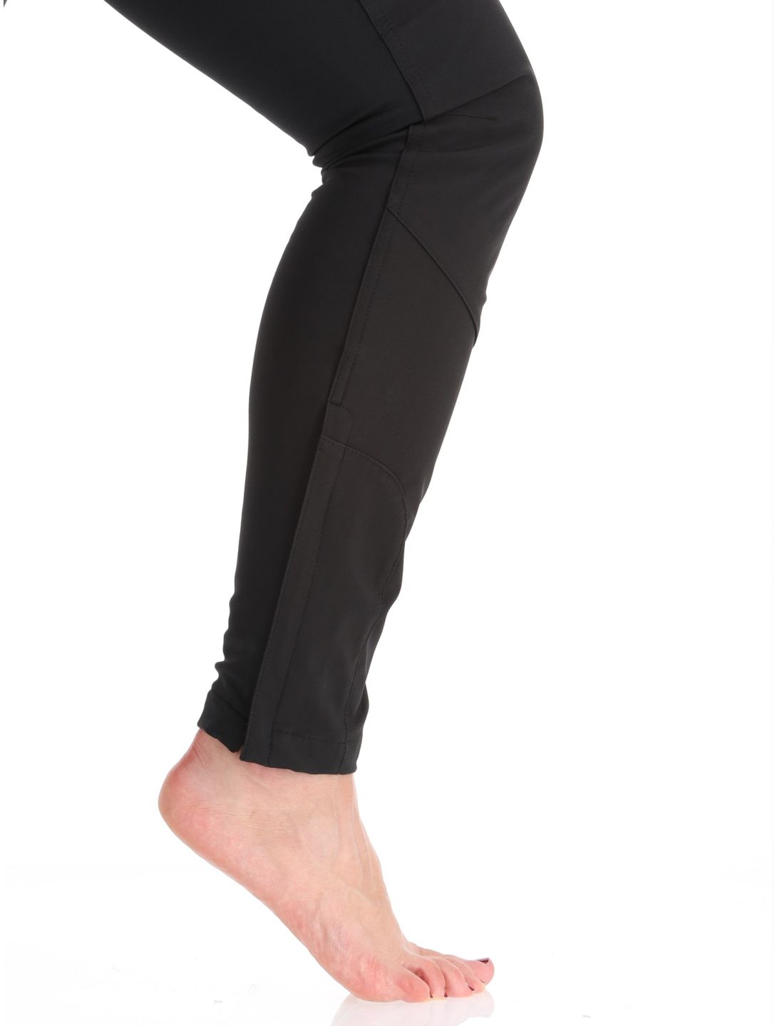 Icepeak, Doral softshell ski pants women Basic Black black 