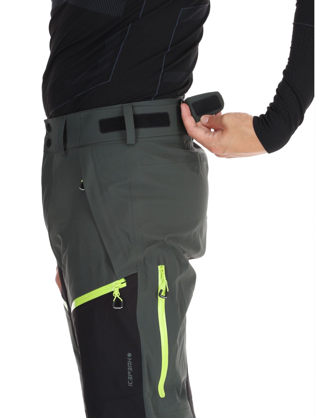 Icepeak, Dudley hardshell ski pants men Dark Olive green 