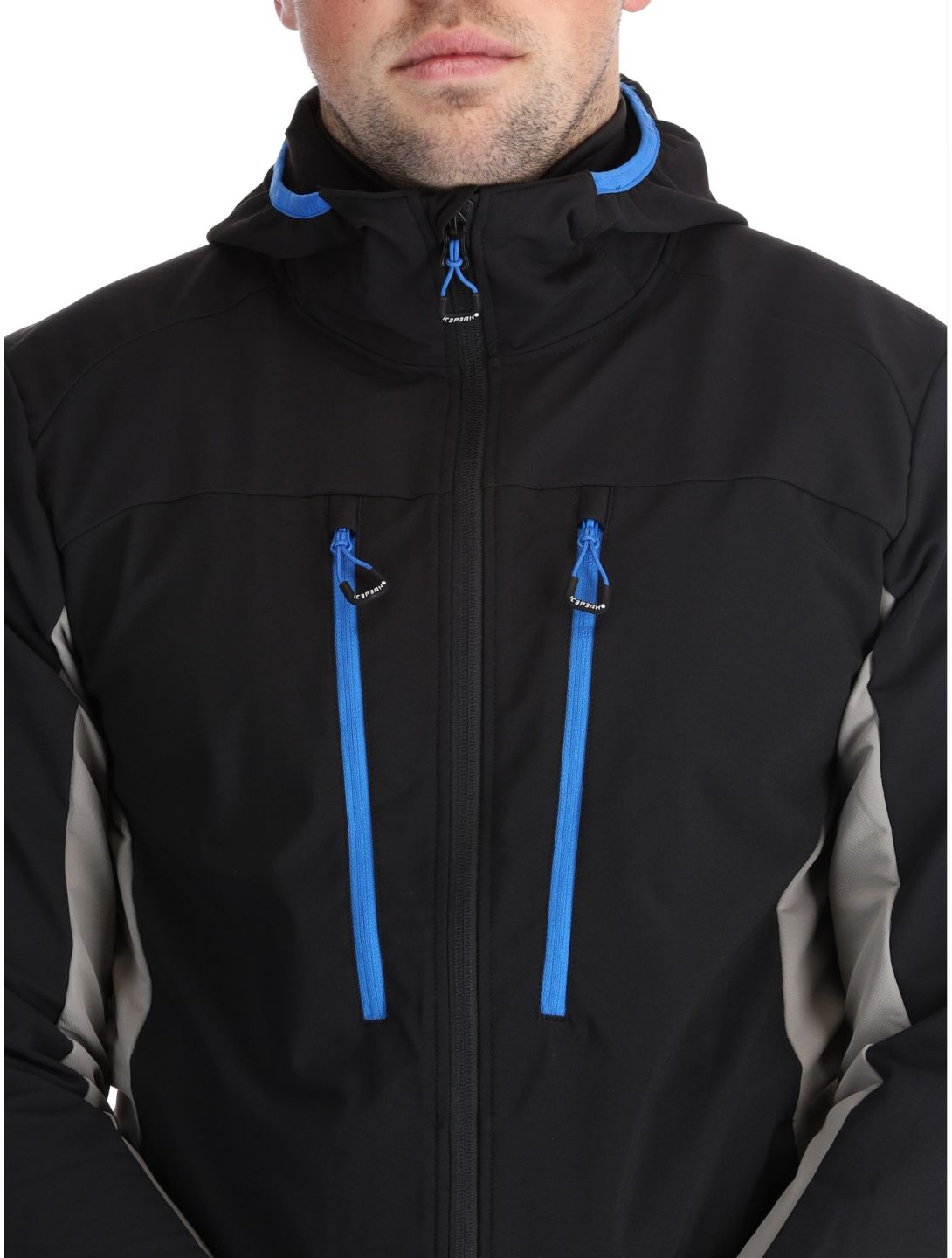 Icepeak, Durham softshell ski jacket men Grey grey 