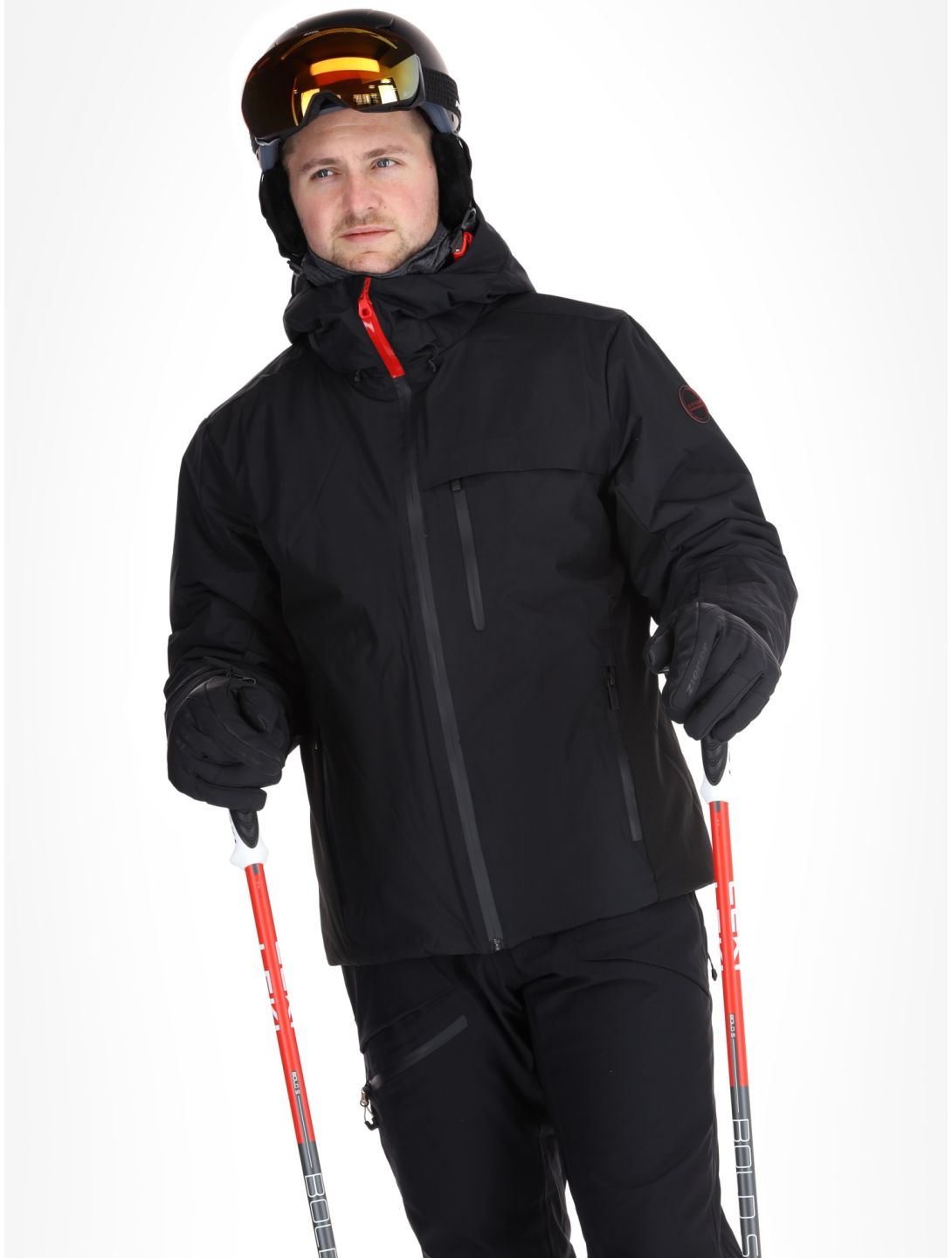 Icepeak, Easton ski jacket men Black black 