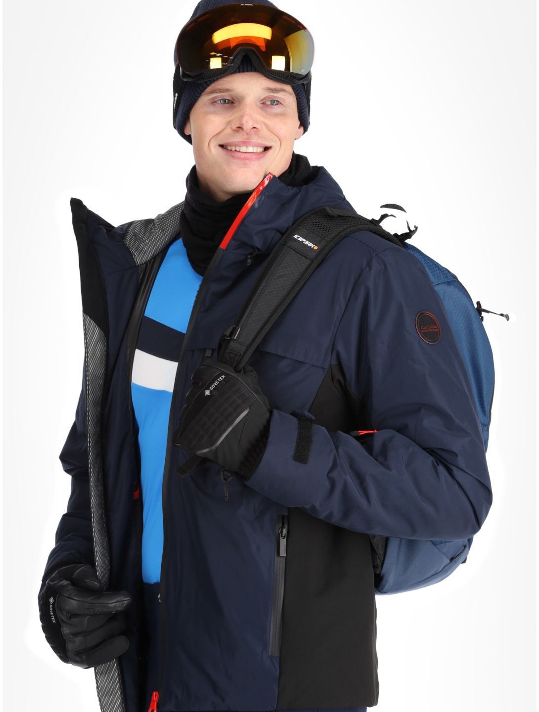 Icepeak, Easton ski jacket men Dark Blue blue 