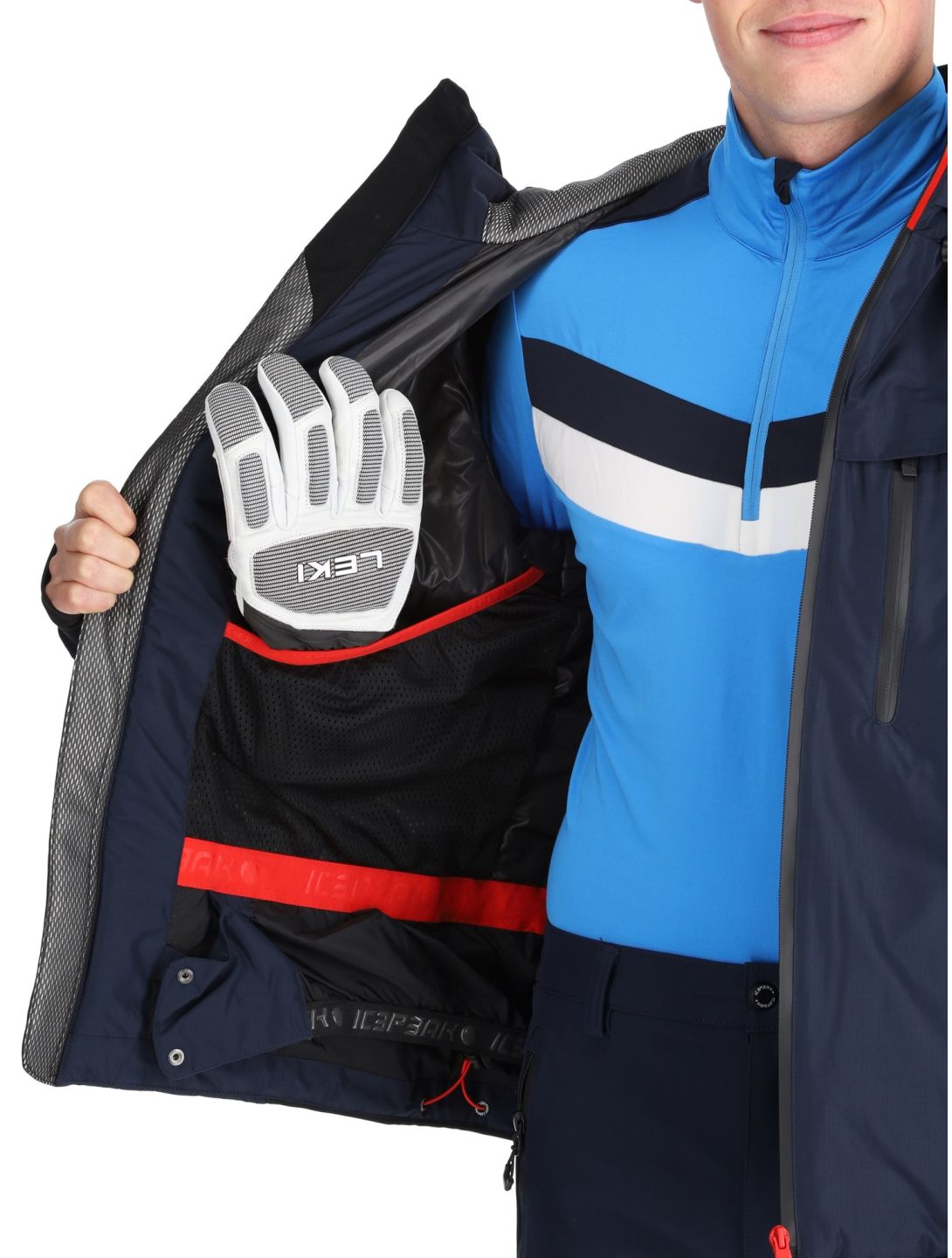 Icepeak, Easton ski jacket men Dark Blue blue 