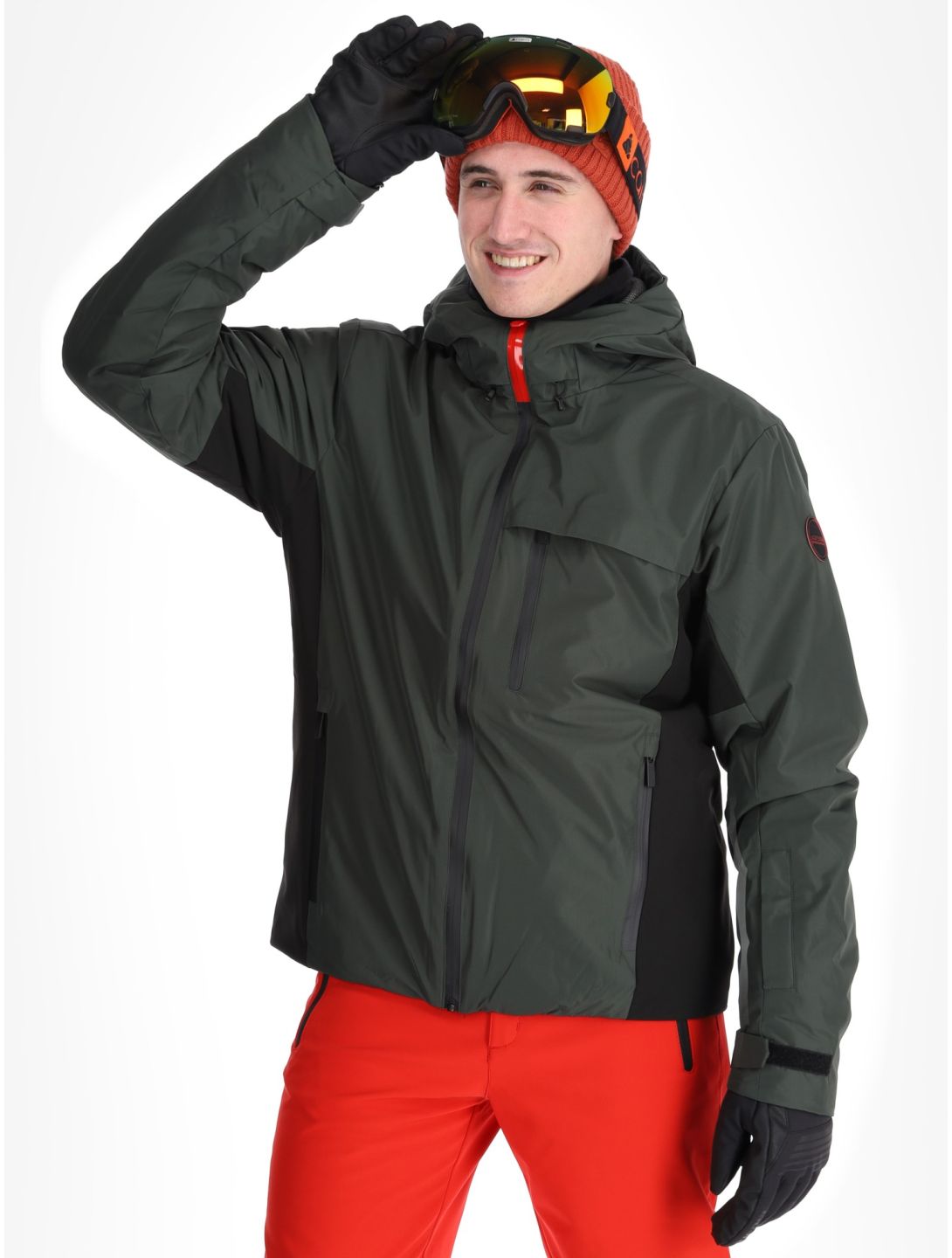 Icepeak, Easton ski jacket men Dark Olive green 