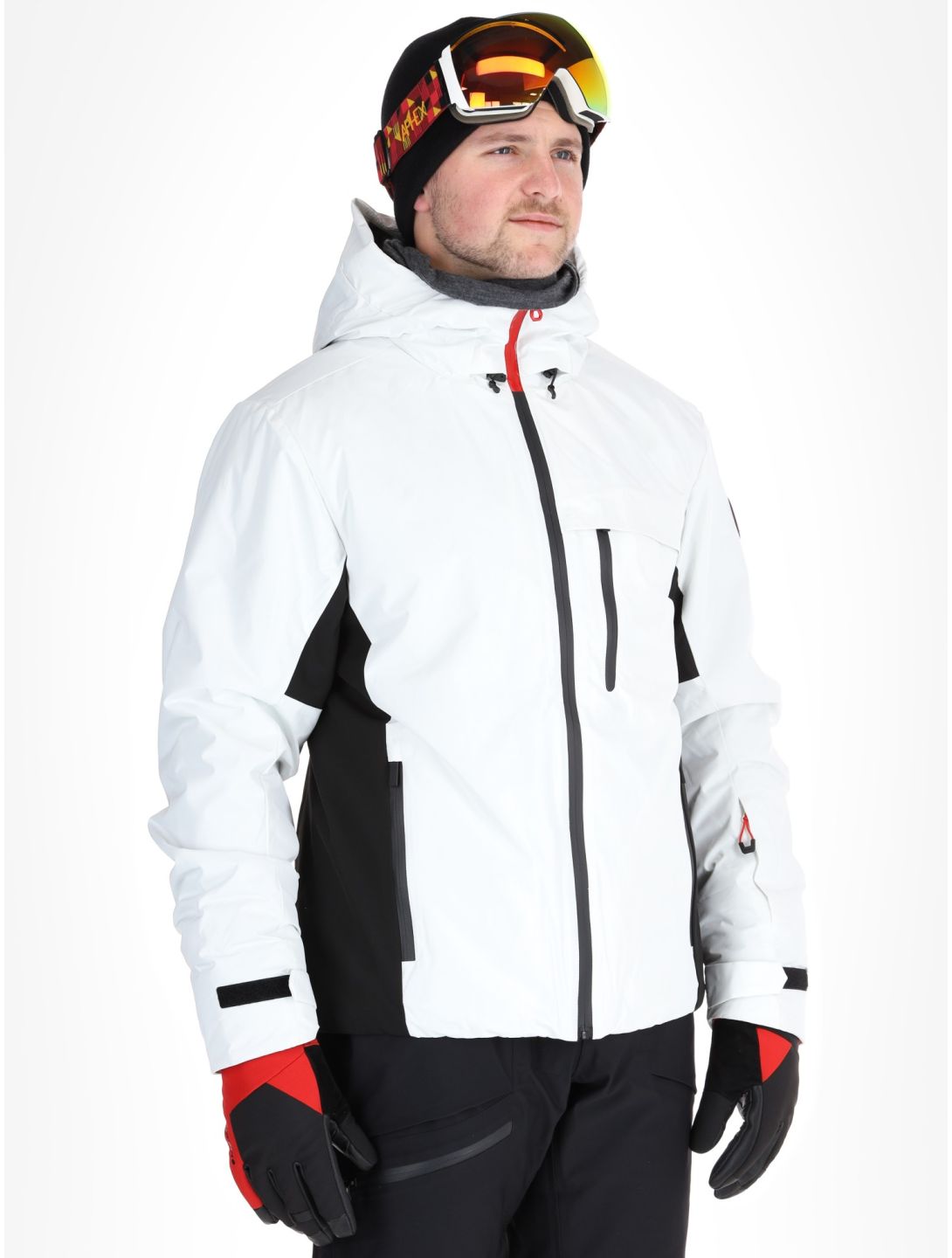 Icepeak, Easton ski jacket men Natural White white 