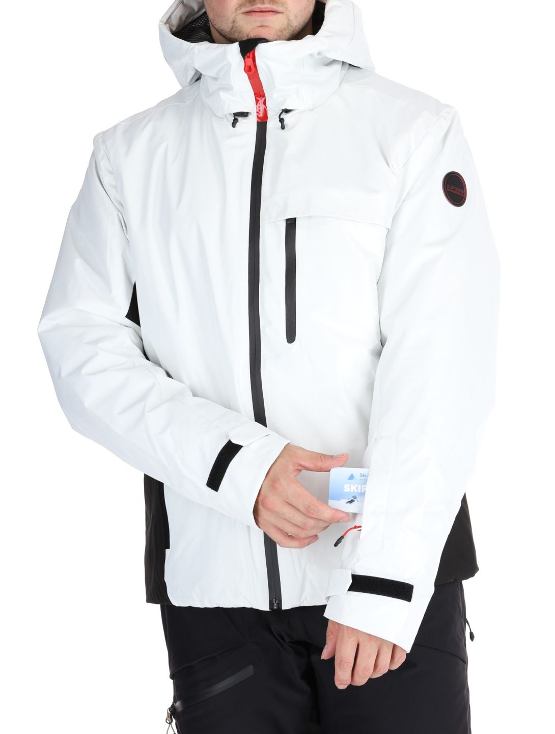 Icepeak, Easton ski jacket men Natural White white 