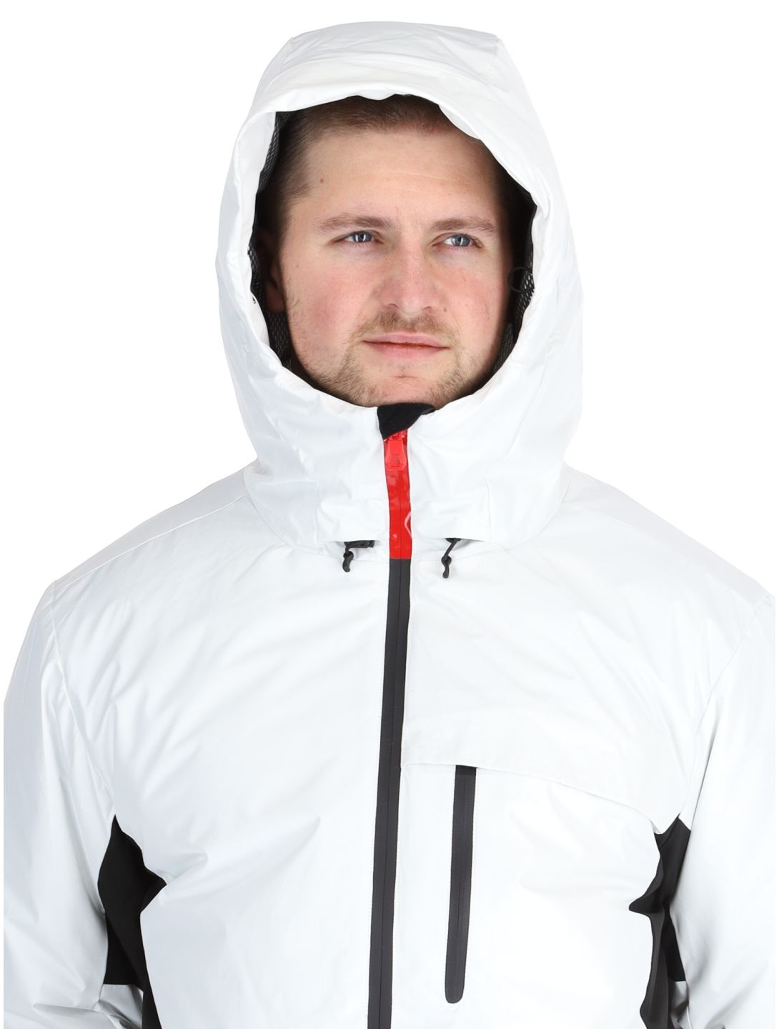 Icepeak, Easton ski jacket men Natural White white 