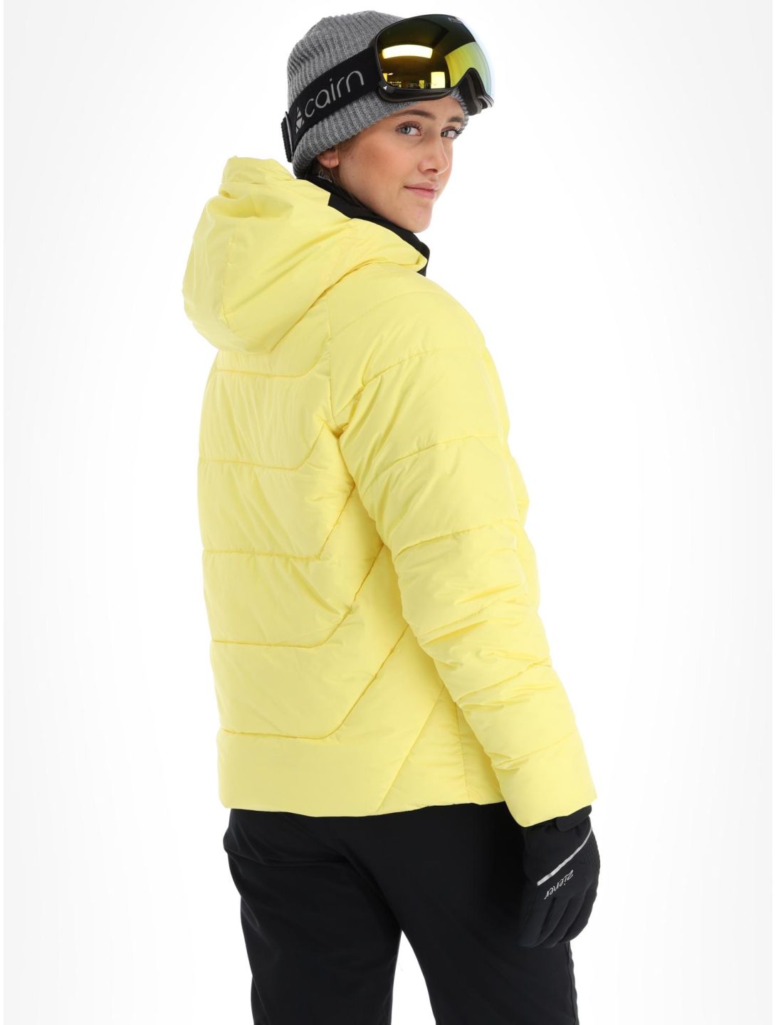 Icepeak, Eastport ski jacket women Light Yellow yellow 