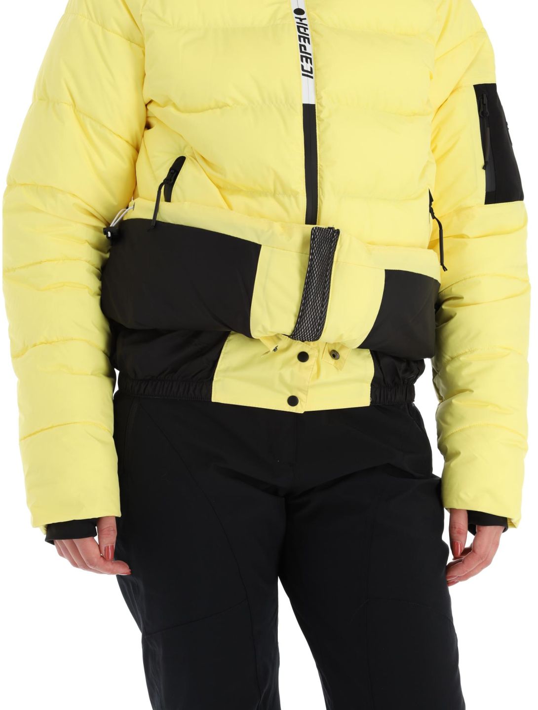 Icepeak, Eastport ski jacket women Light Yellow yellow 