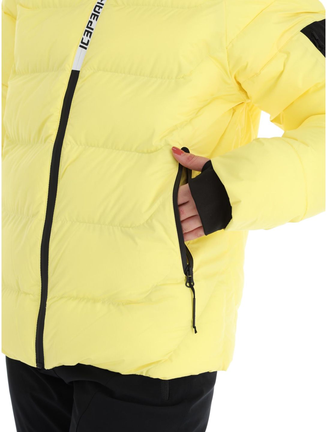 Icepeak, Eastport ski jacket women Light Yellow yellow 