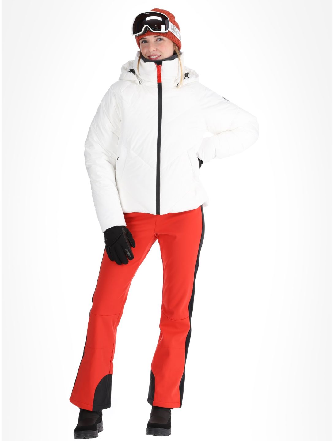 Icepeak, Eastport ski jacket women Optic White white 