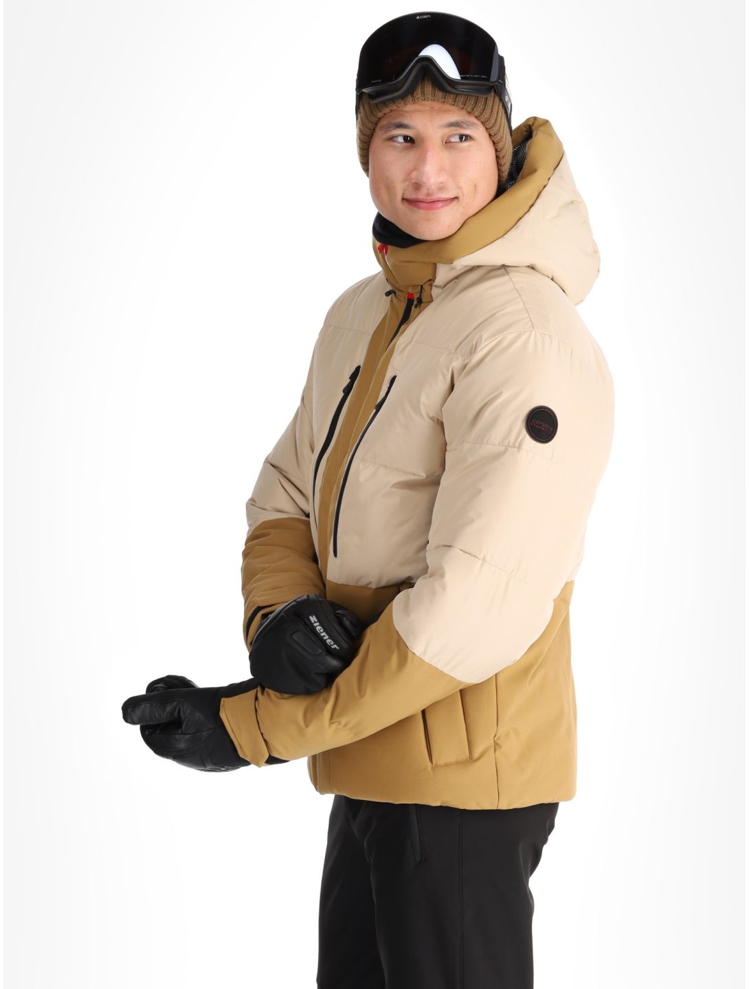 Icepeak, Edgerton ski jacket men Beige beige 