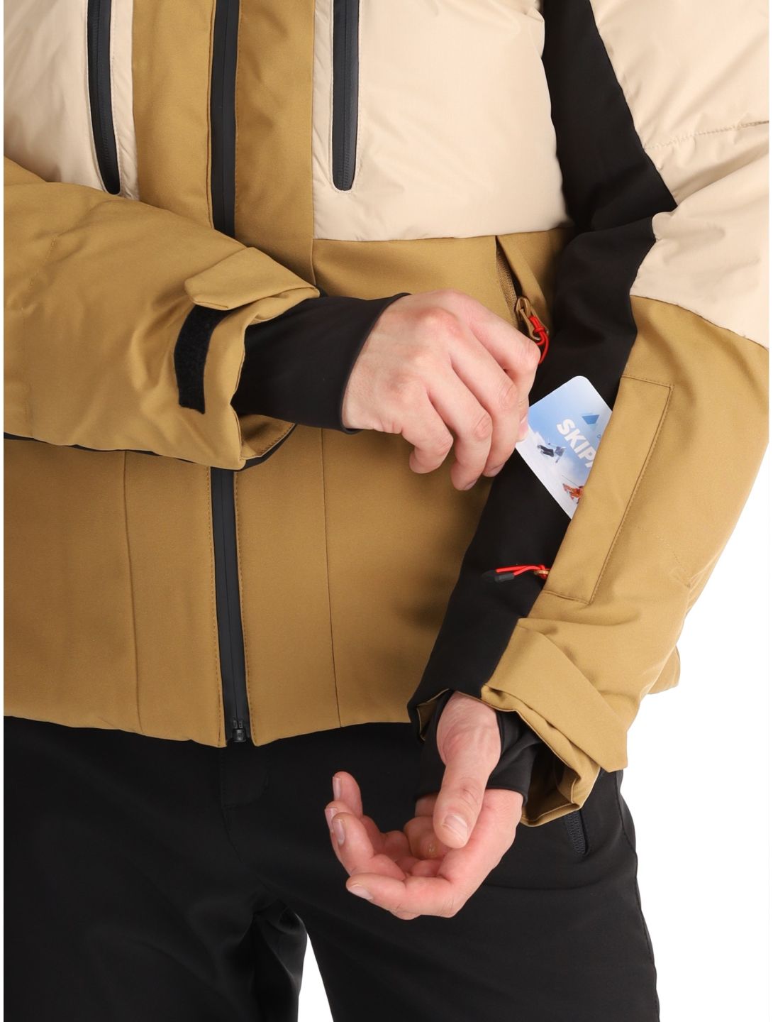 Icepeak, Edgerton ski jacket men Beige beige 