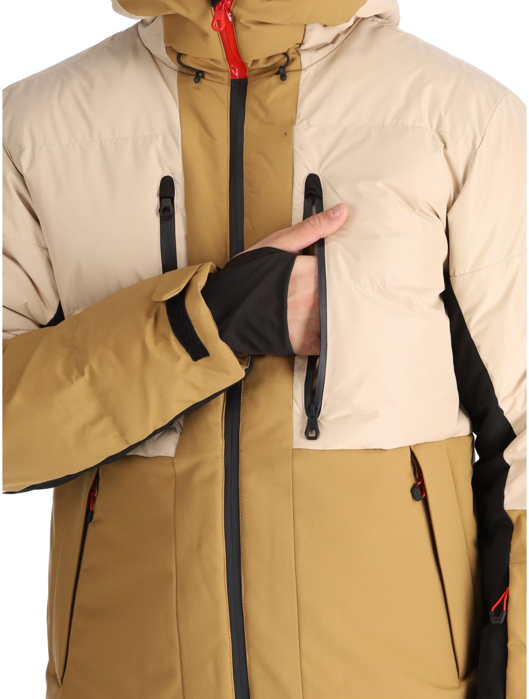 Icepeak, Edgerton ski jacket men Beige beige 