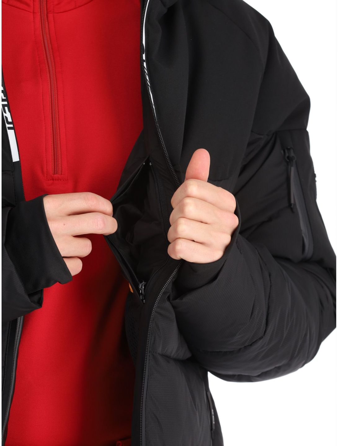 Icepeak, Edgerton ski jacket men Black black 