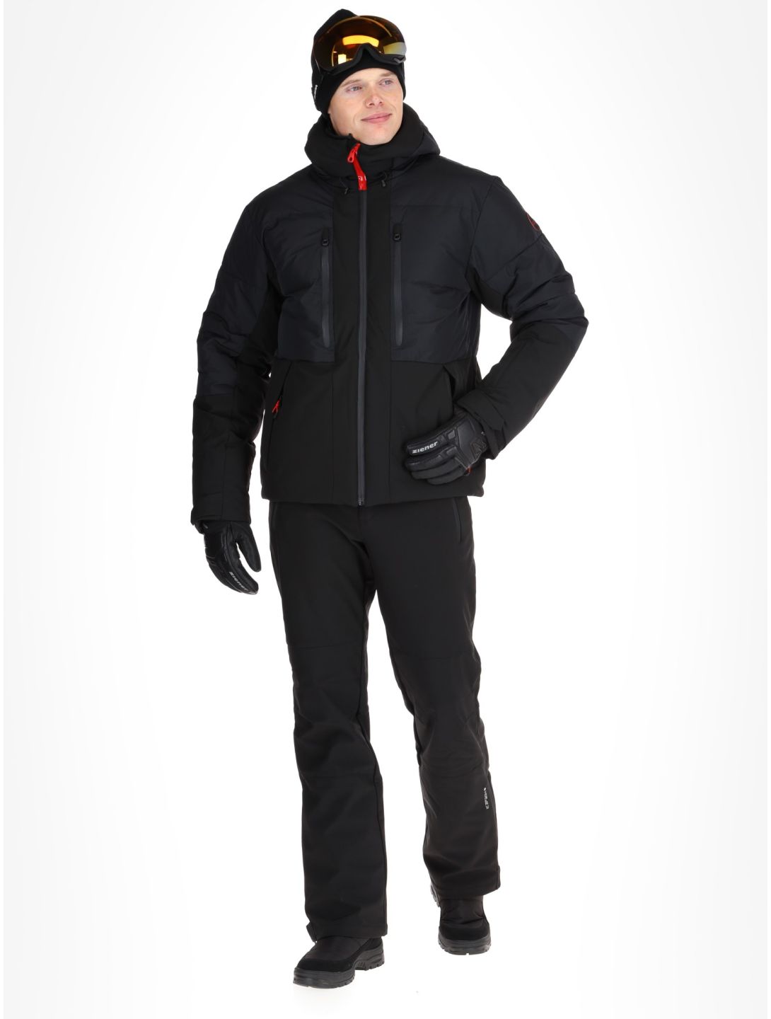 Icepeak, Edgerton ski jacket men Black black 