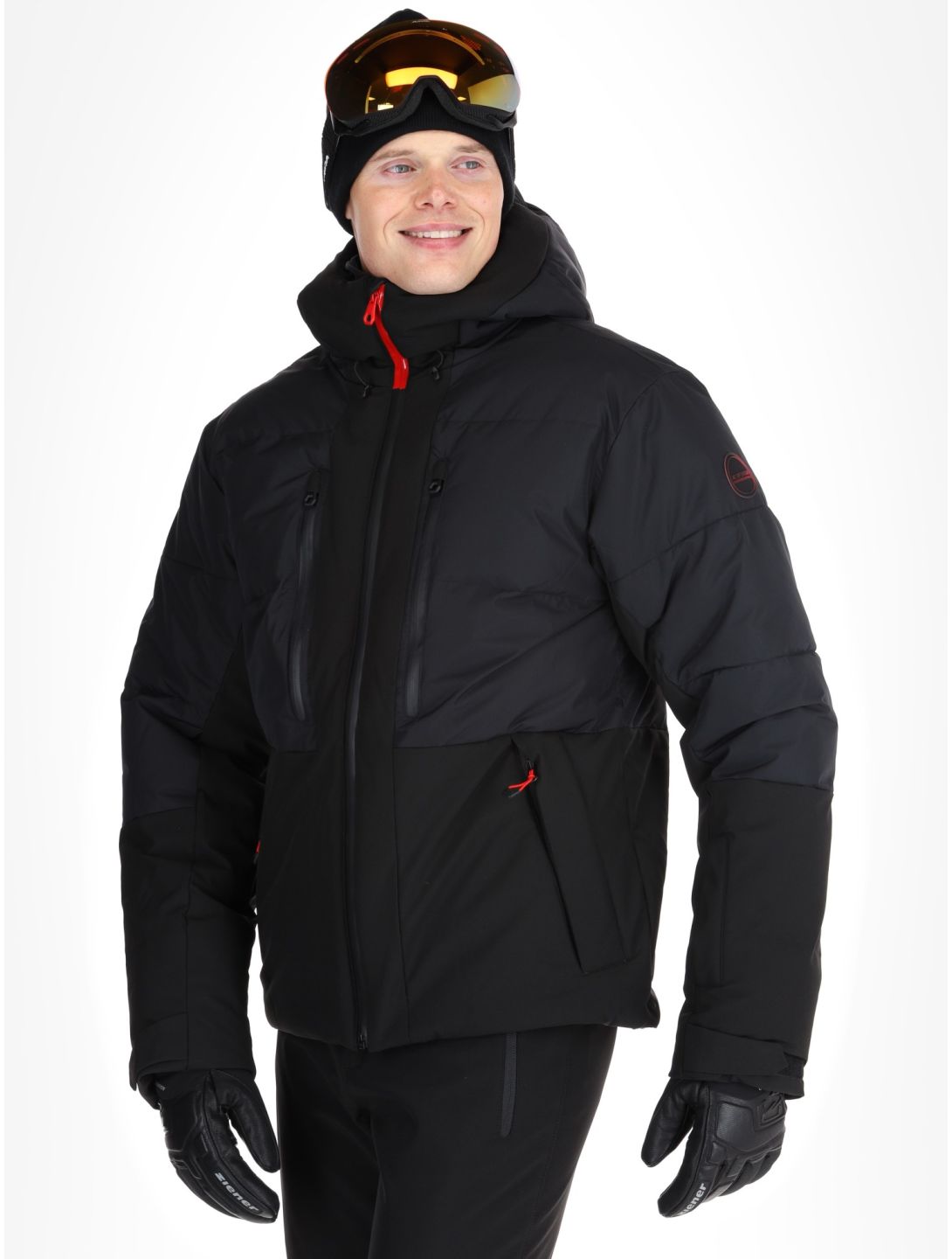 Icepeak, Edgerton ski jacket men Black black 