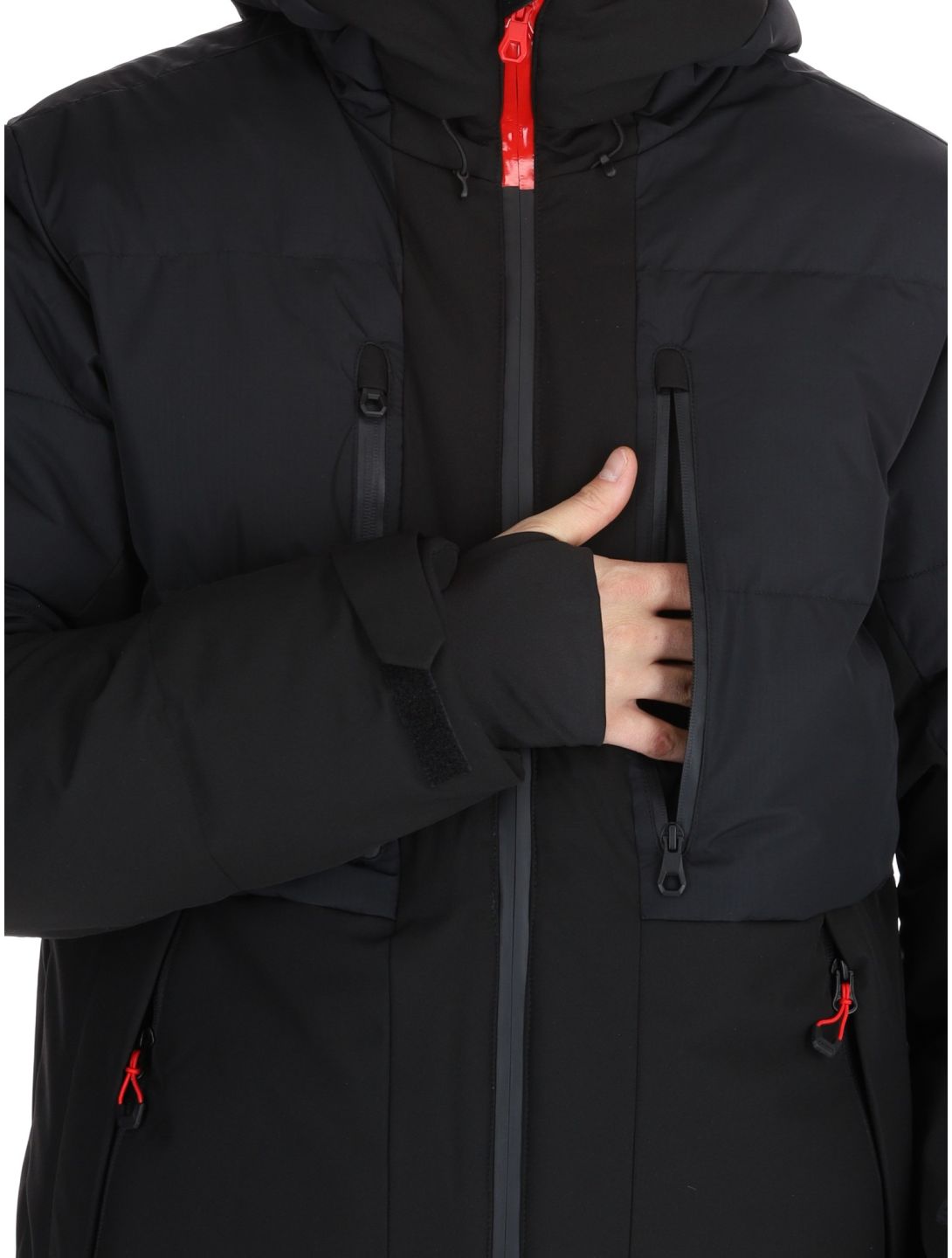 Icepeak, Edgerton ski jacket men Black black 