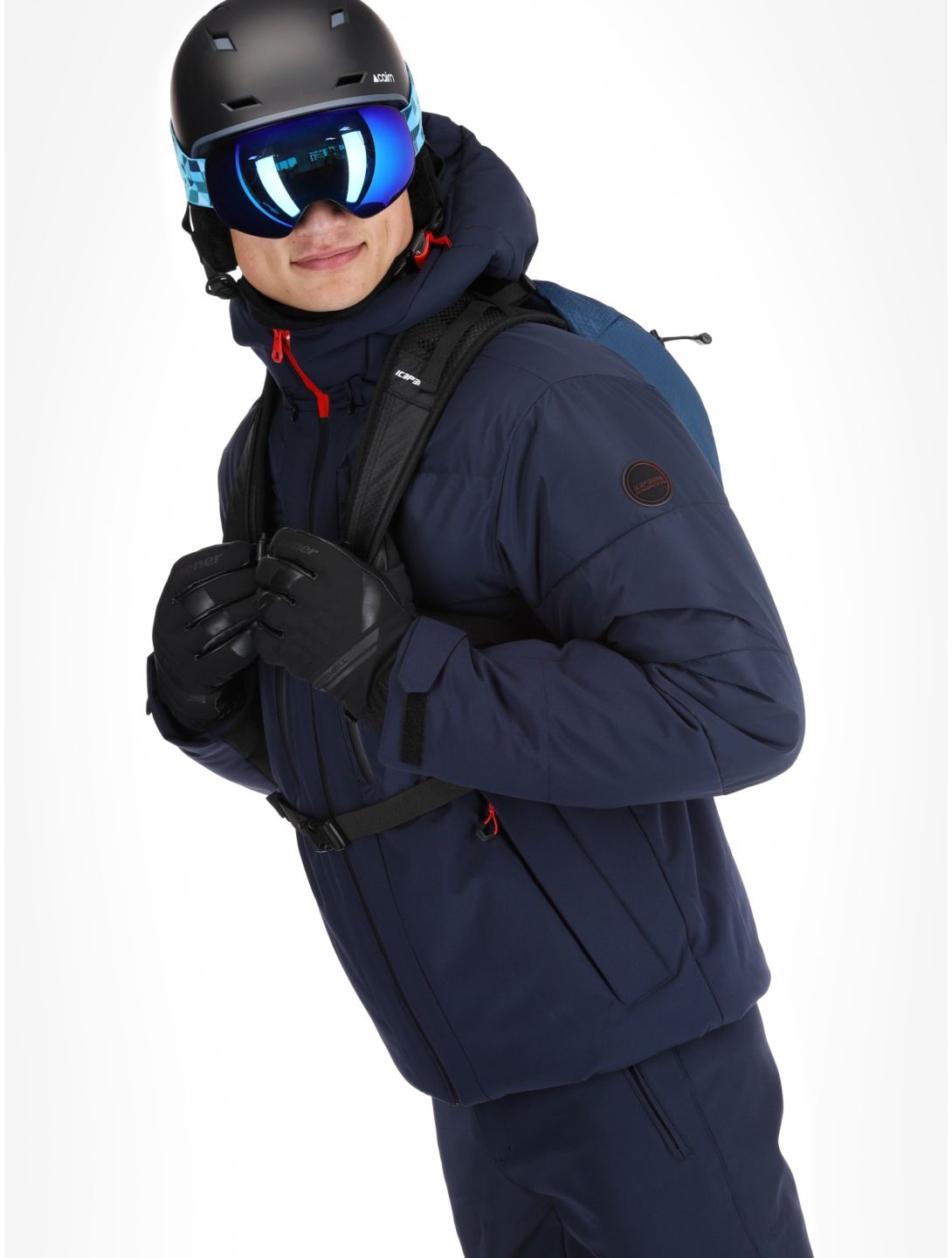 Icepeak, Edgerton ski jacket men Dark Blue blue 