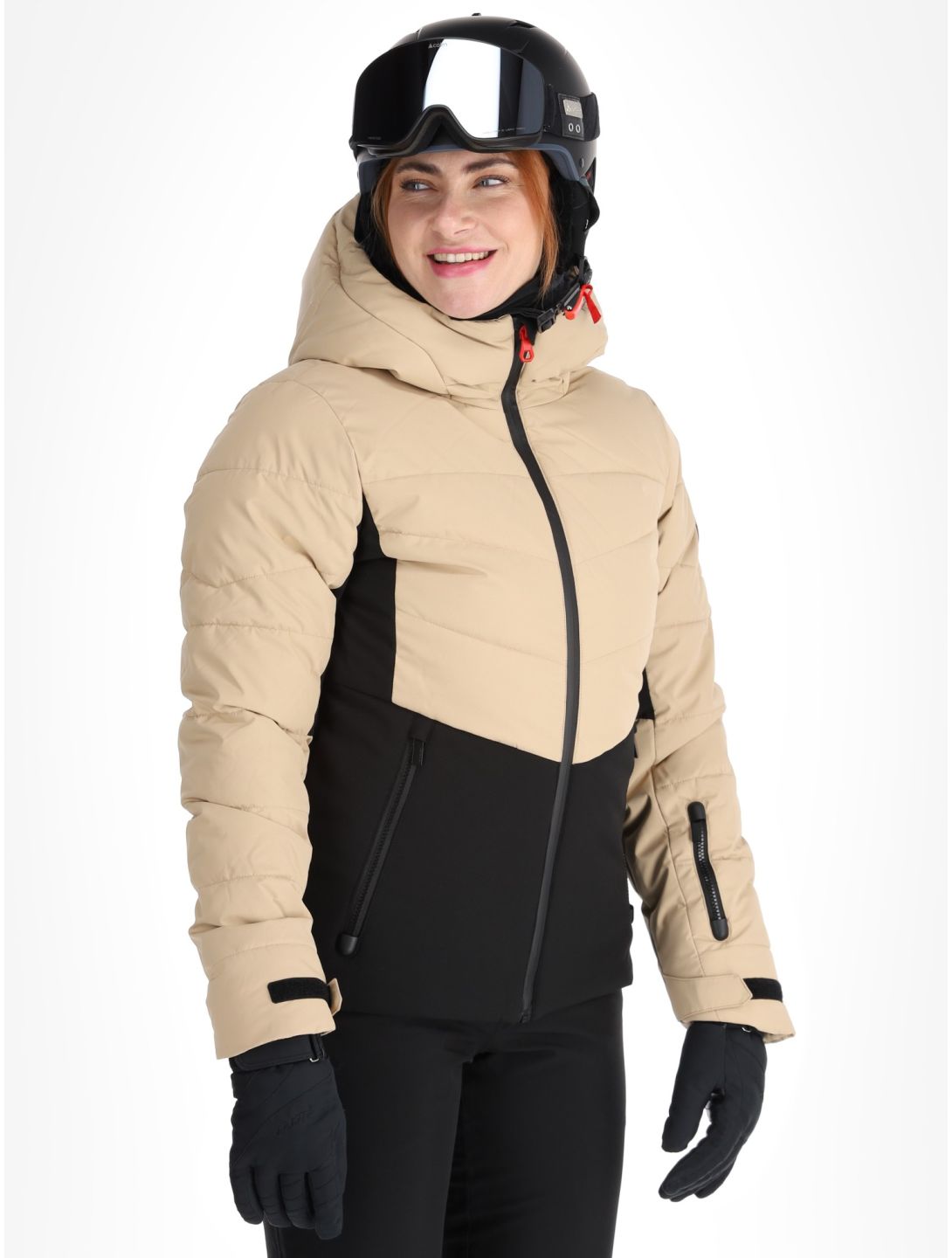 Icepeak, Electra ski jacket women Beige beige 