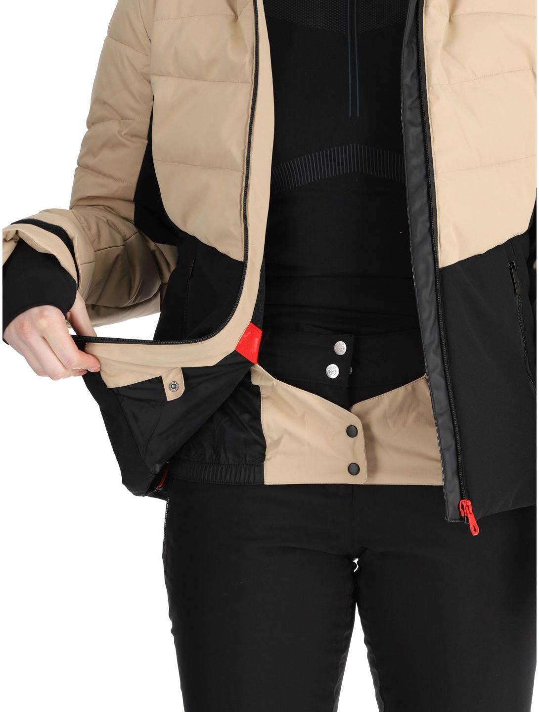 Icepeak, Electra ski jacket women Beige beige 