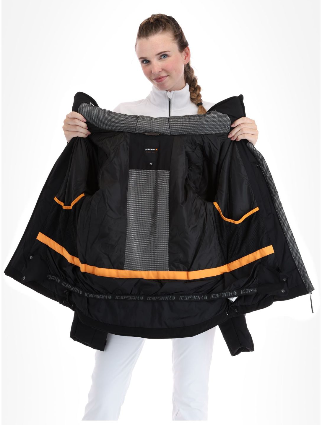 Icepeak, Electra ski jacket women Black black 