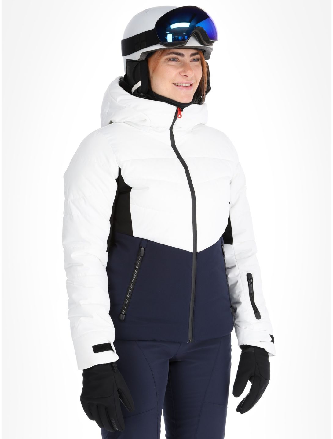 Icepeak, Electra ski jacket women Optic White white 