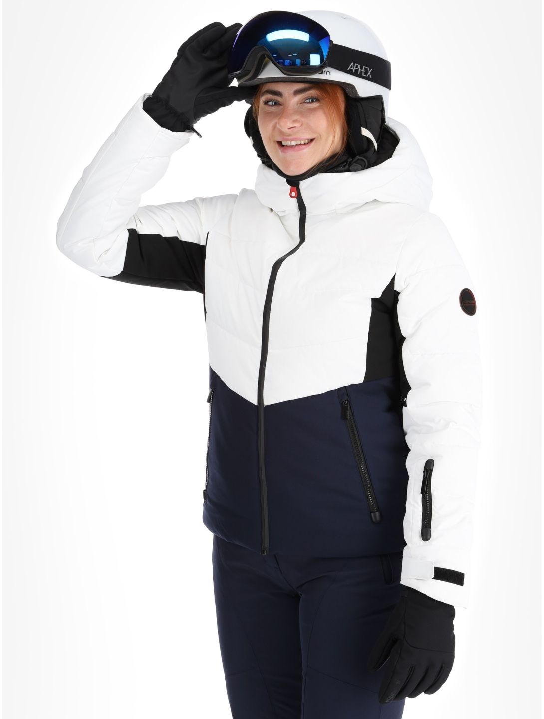 Icepeak, Electra ski jacket women Optic White white 