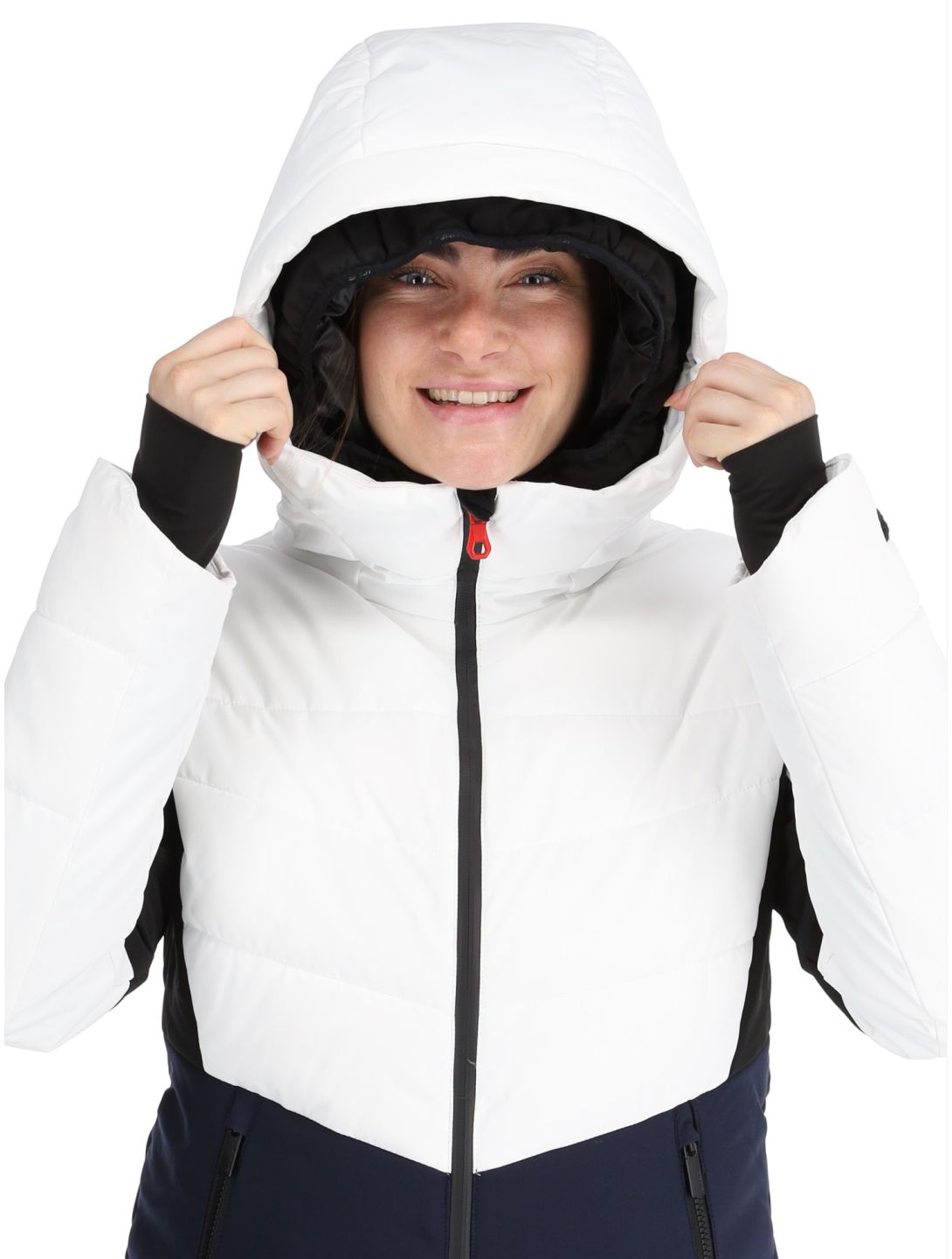 Icepeak, Electra ski jacket women Optic White white 