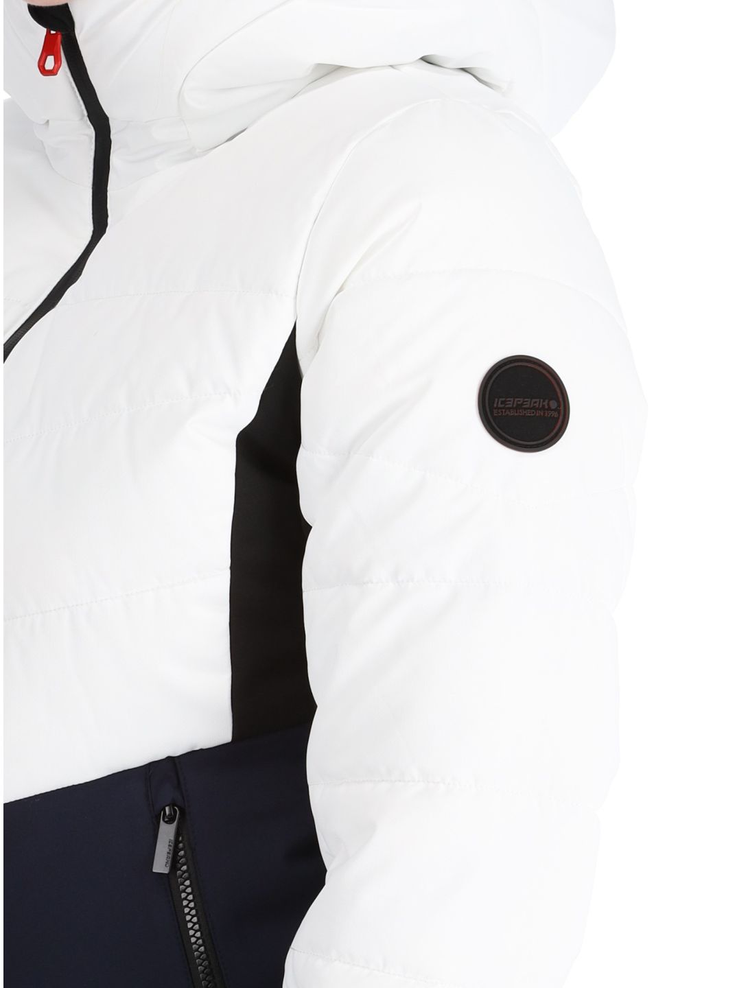 Icepeak, Electra ski jacket women Optic White white 