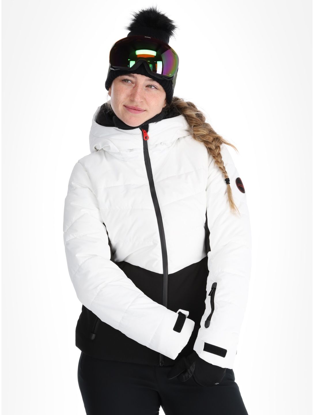 Icepeak, Electra ski jacket women White white 