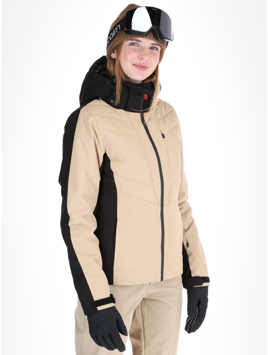 Icepeak, Eleele ski jacket women Beige beige 