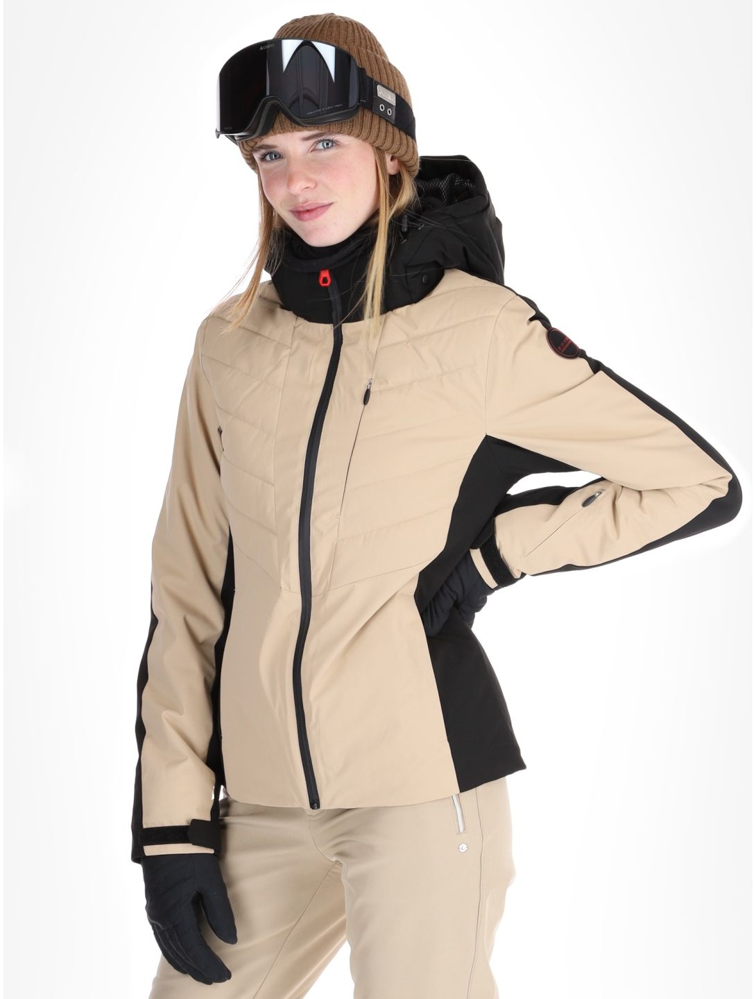 Icepeak, Eleele ski jacket women Beige beige 