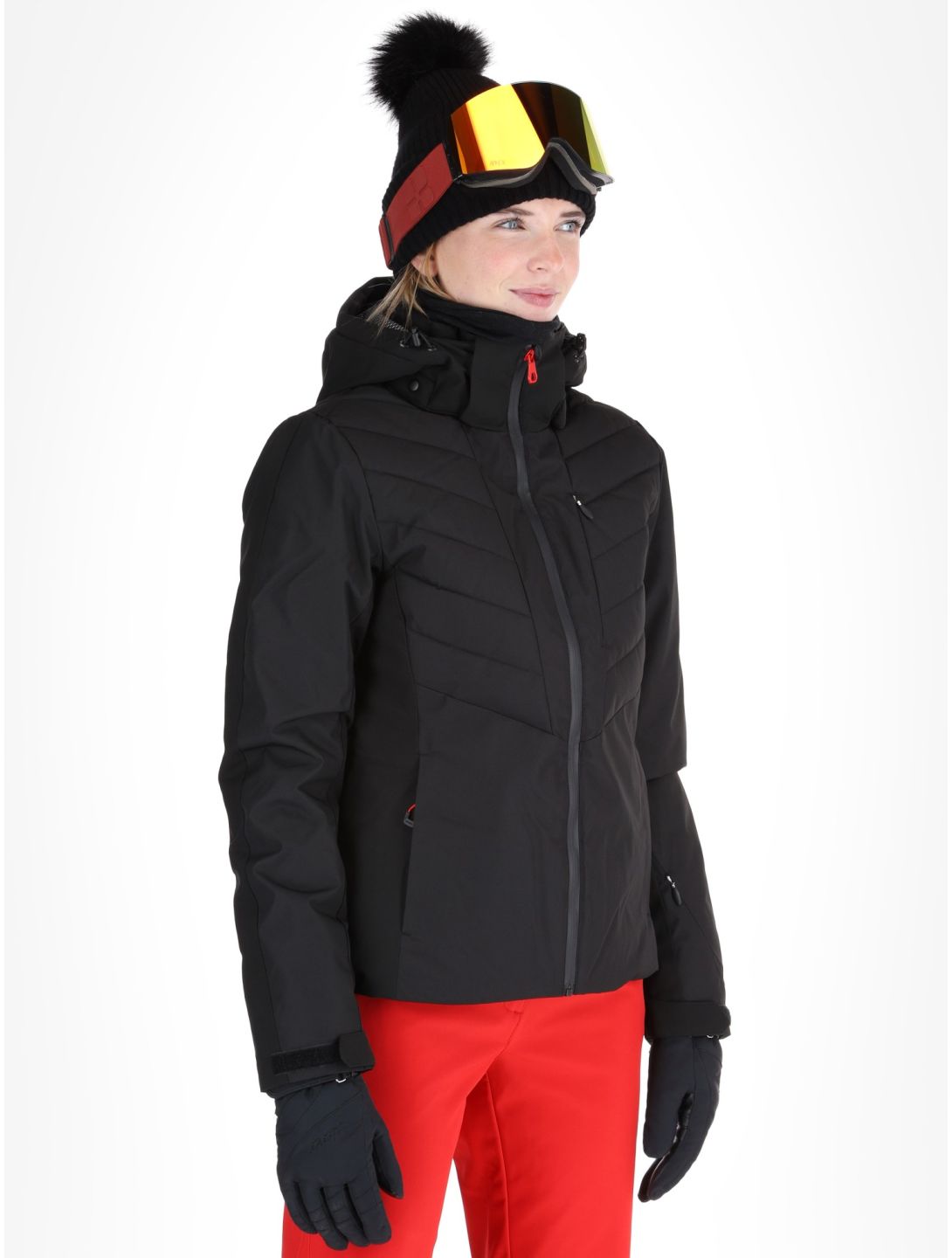 Icepeak, Eleele ski jacket women Black black 