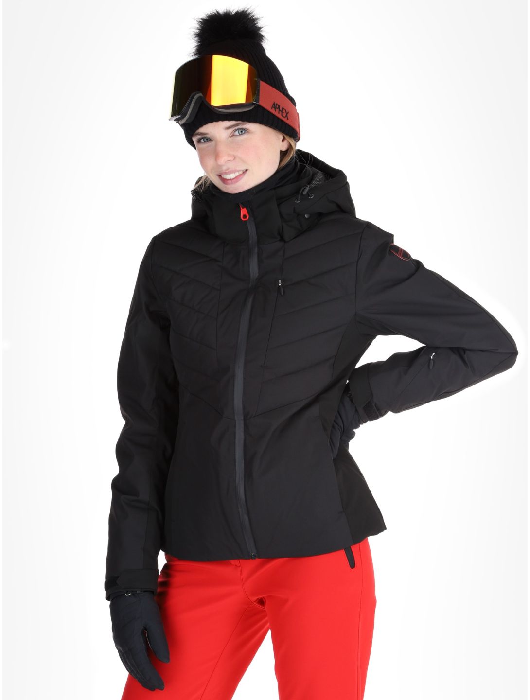 Icepeak, Eleele ski jacket women Black black 