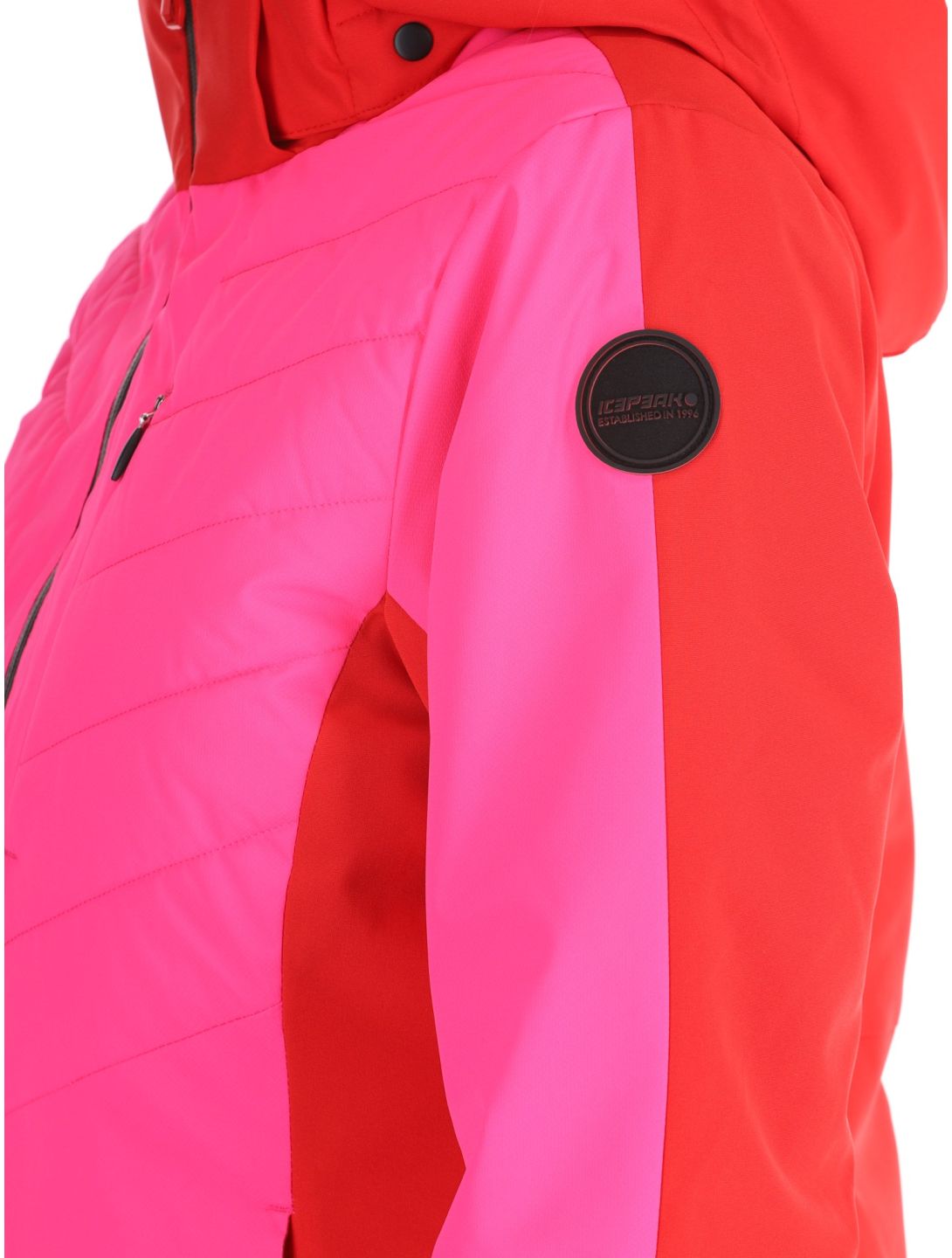 Icepeak, Eleele ski jacket women Raspberry red 