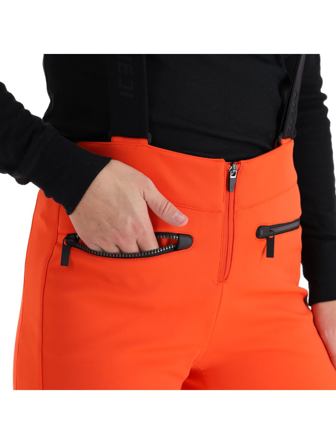 Icepeak, Ellsworth softshell ski pants women orange 