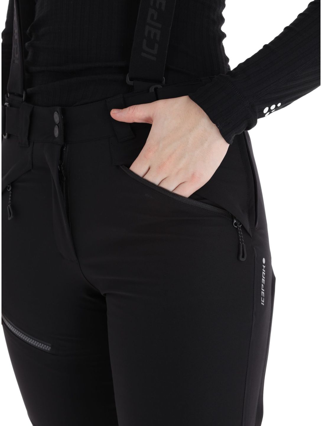 Icepeak, Elmshorn ski pants women Black black 