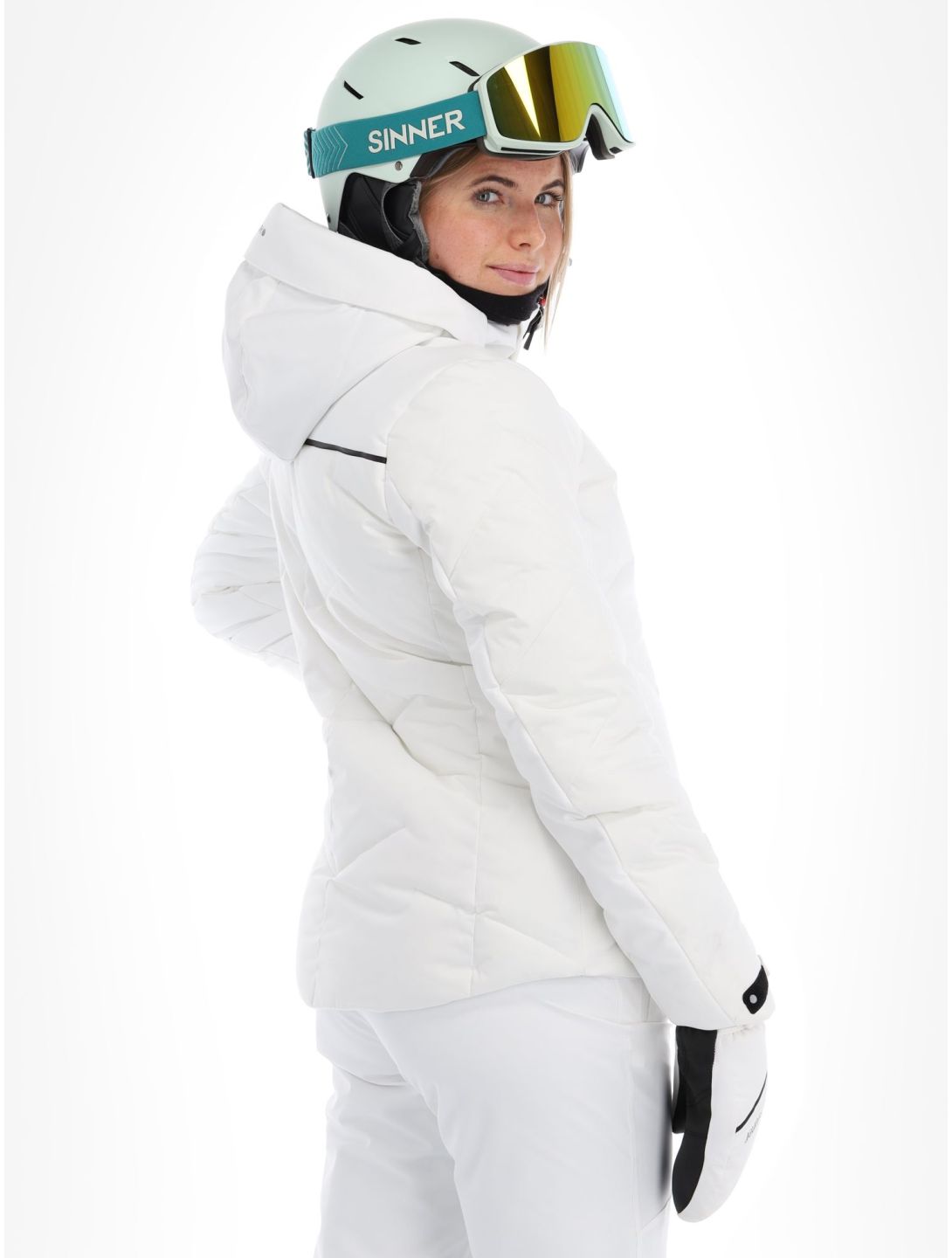 Icepeak, Elsa ski jacket women Optic White white 