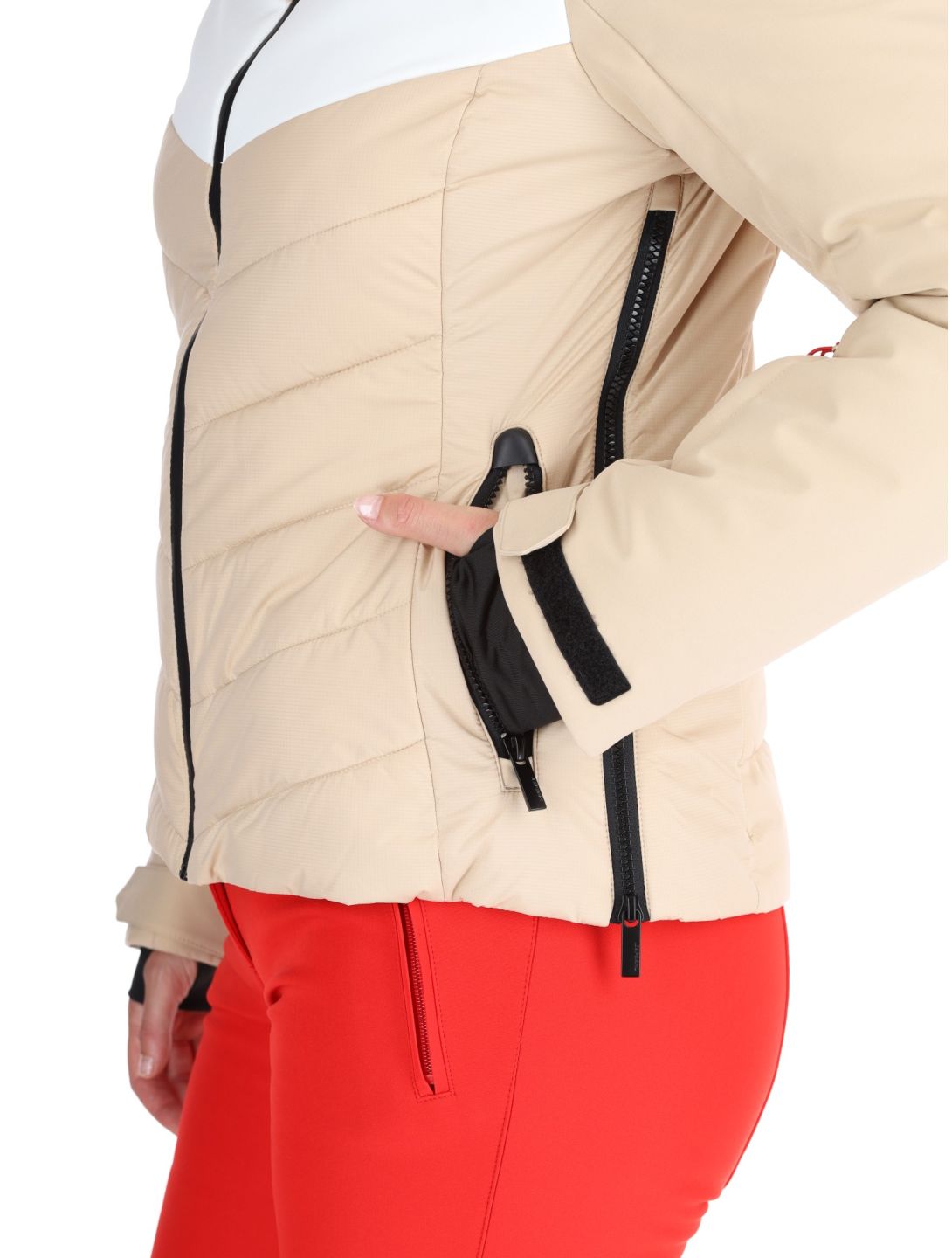 Icepeak, Elsah ski jacket women Beige beige 