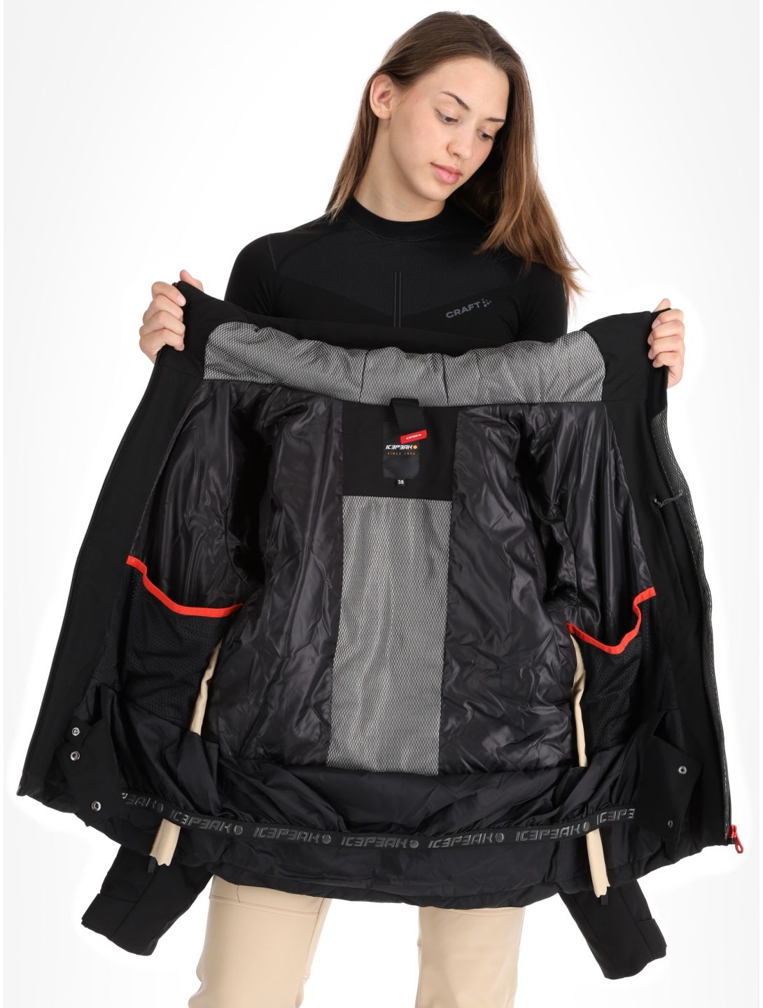 Icepeak, Elsah ski jacket women Black black 