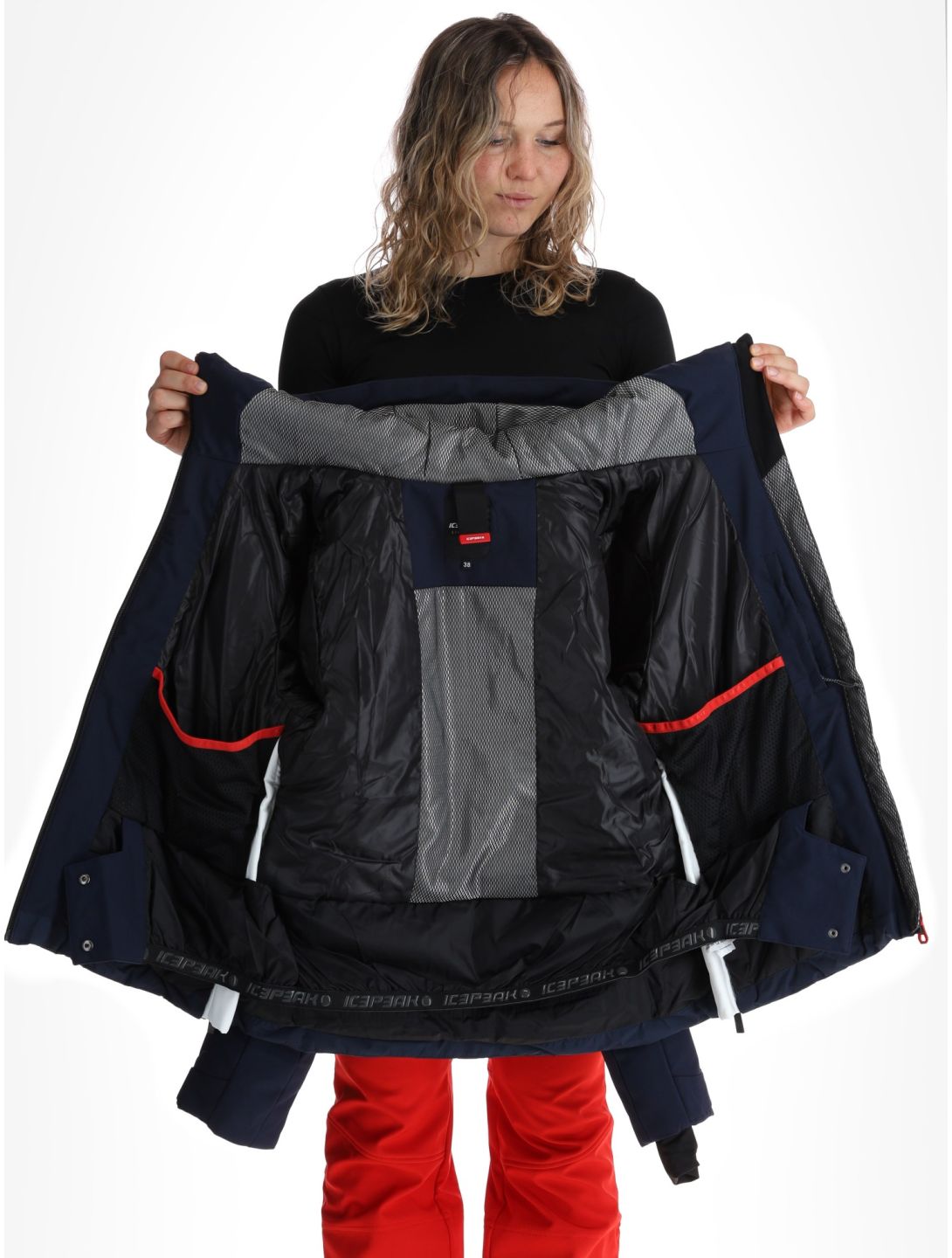 Icepeak, Elsah ski jacket women Dark Blue blue 