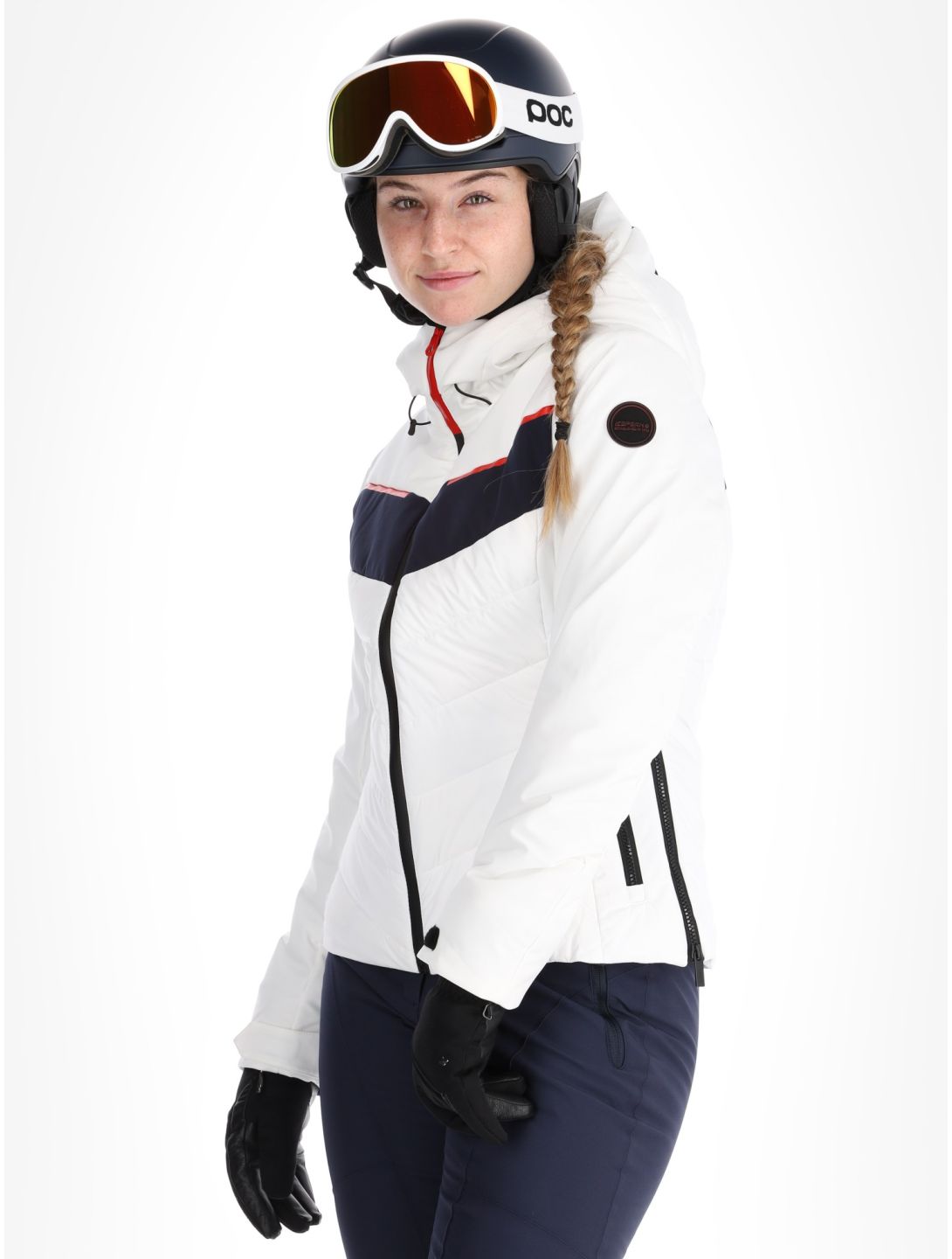 Icepeak, Elsah ski jacket women Optic White white 