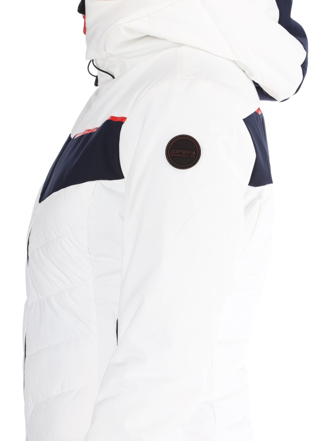 Icepeak, Elsah ski jacket women Optic White white 