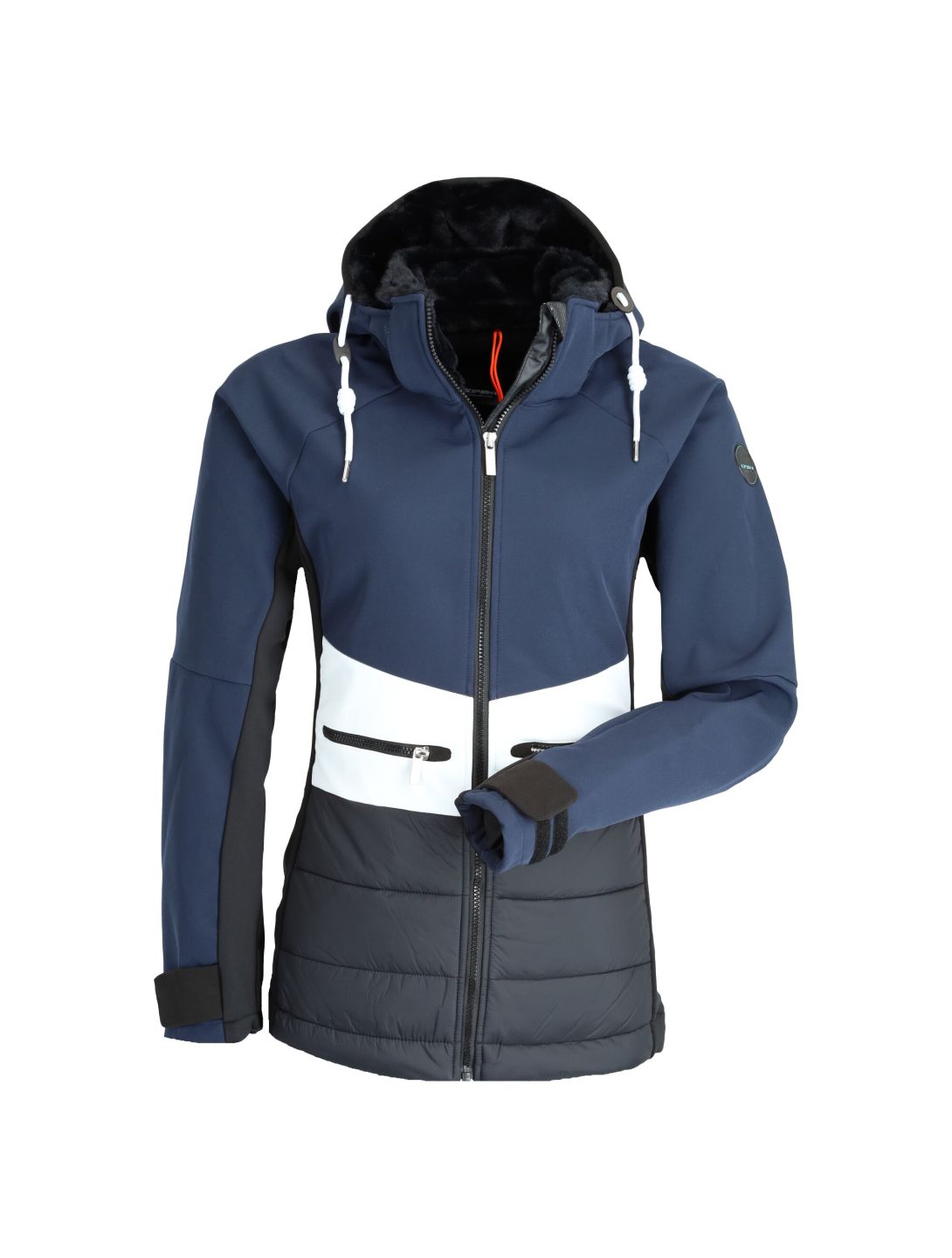 Icepeak, Ely softshell ski jacket women dark blue