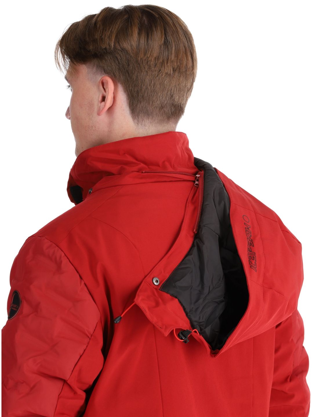 Icepeak, Emmet ski jacket men Cranberry red 