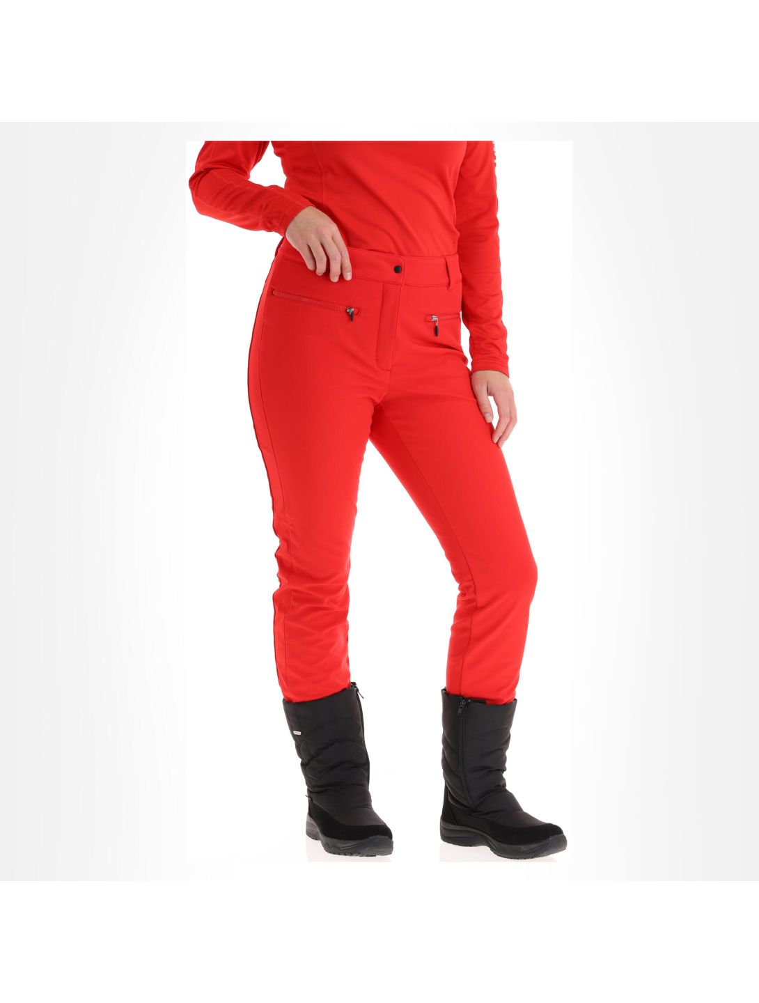 Icepeak, Enigma softshell ski pants women classic red 