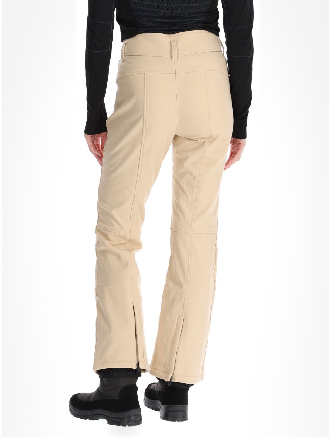 Icepeak, Entiat softshell ski pants women Beige beige 