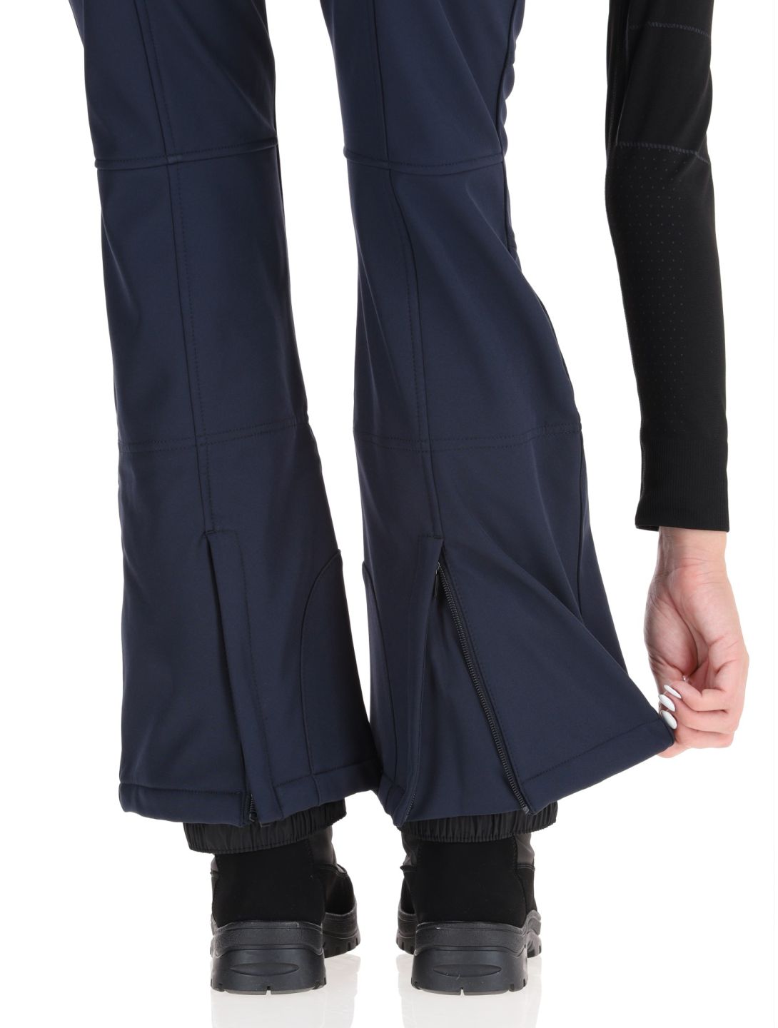 Icepeak, Entiat softshell ski pants women Dark Blue blue 